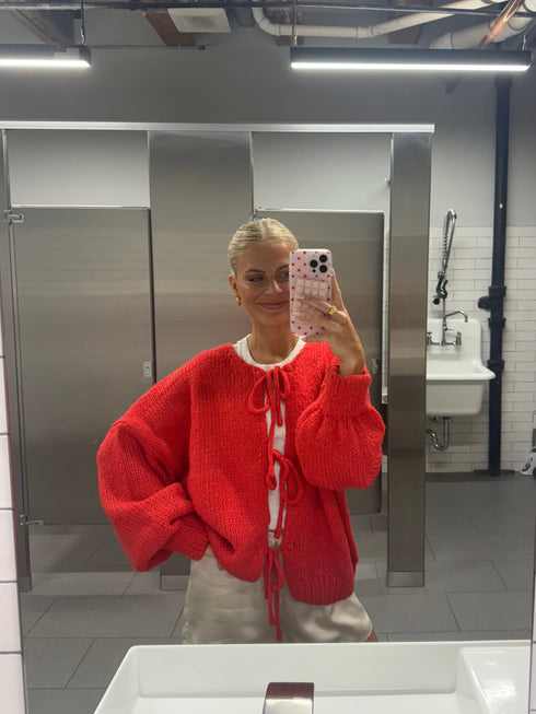 Cottage Cardigan // Apple *RESTOCKED*