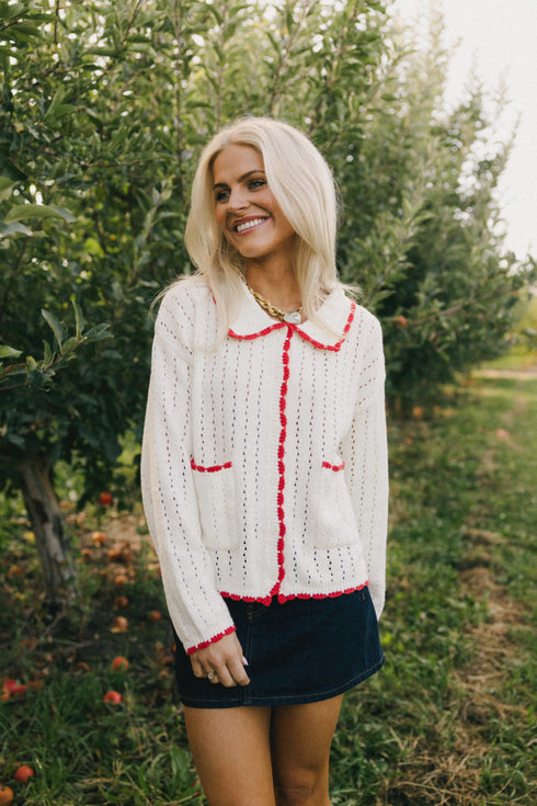 Apple Knit Cardigan