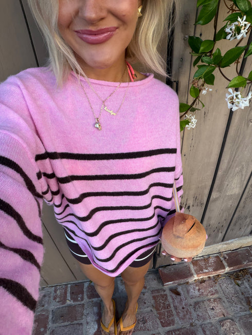 Sun Club Knit // Strawberry