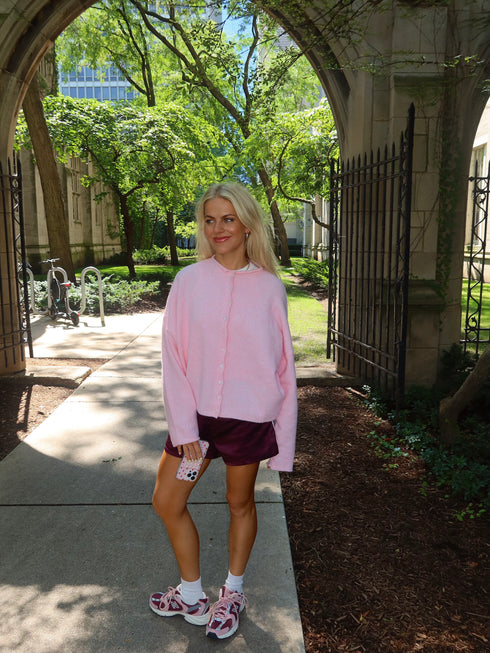 Coco Cutie Cardigan // Baby Pink *RESTOCKED*