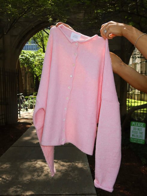 Coco Cutie Cardigan // Baby Pink