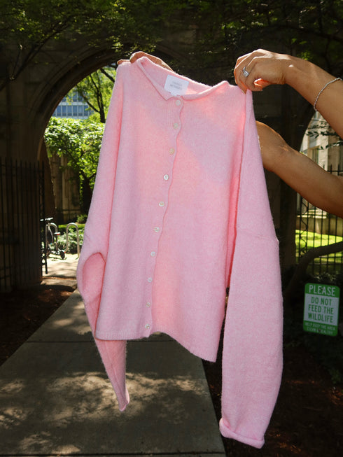 Coco Cutie Cardigan // Baby Pink *RESTOCKED*
