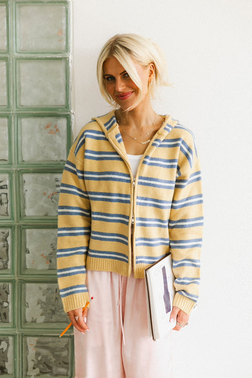 Club Cutie Zip-Up // Sunshine