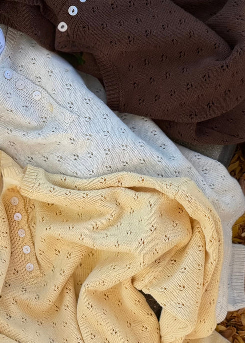 Everyday Pointelle Cutie // Butter