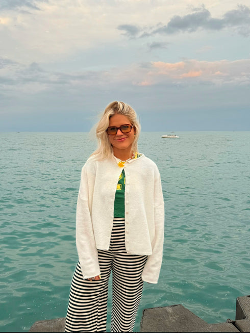 Coco Cutie Cardigan // White *RESTOCKED*