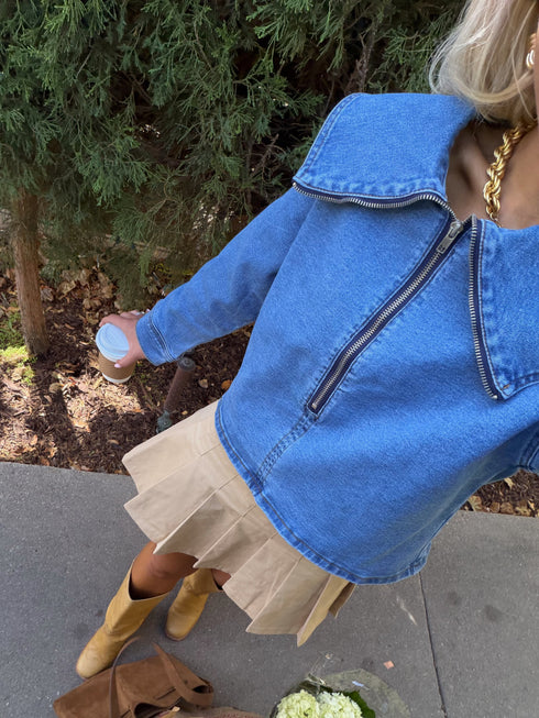 Hazelwood Denim Top *RESTOCKED*