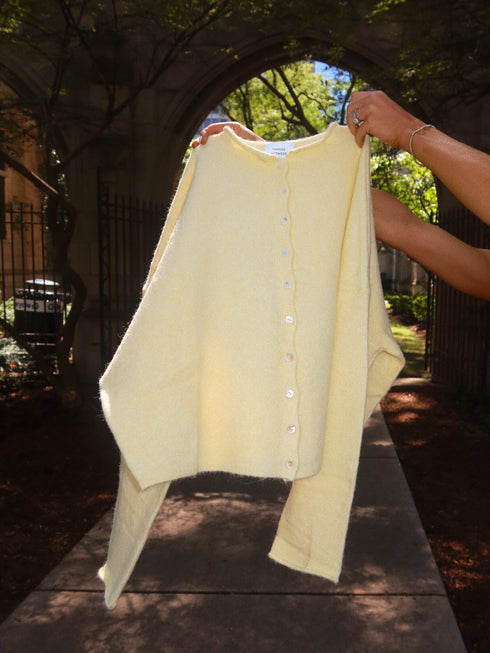 Coco Cutie Cardigan // Butter Yellow *RESTOCKED*
