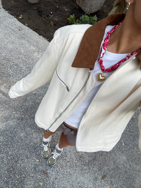 Wrangler Jacket // Cream