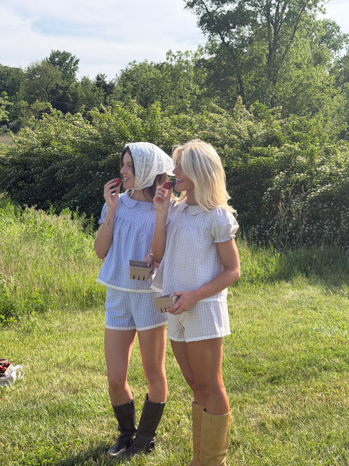 Berry Girl Top // Oat