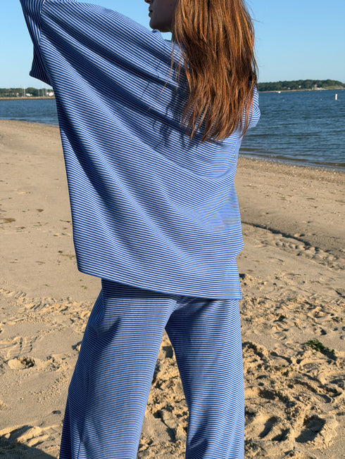 Road Trip Pullover // Cobalt Stripe *PREORDER 7/5*