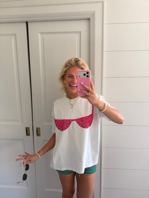 Bikini Babe Tee // Hibiscus *PREORDER 7/10*
