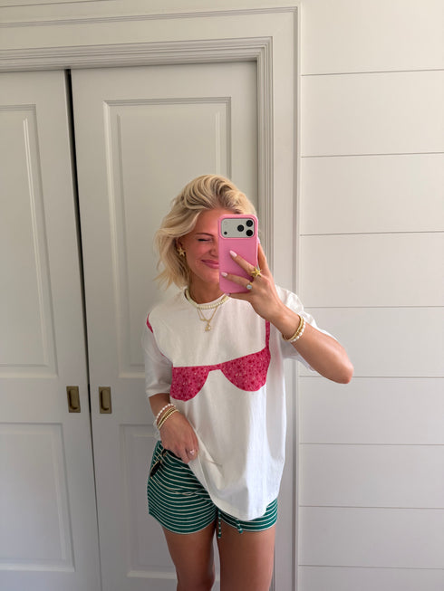 Bikini Babe Tee // Hibiscus
