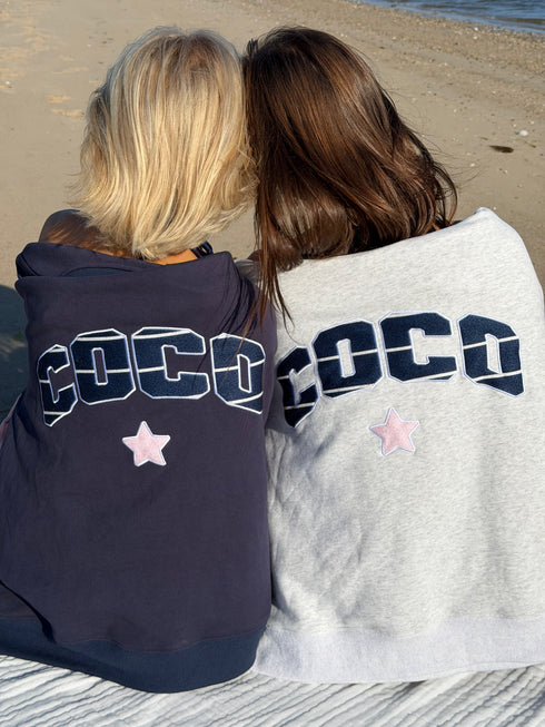 Coco Girl Mockneck // True Blue