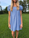 Late Summer Dress // Chambray