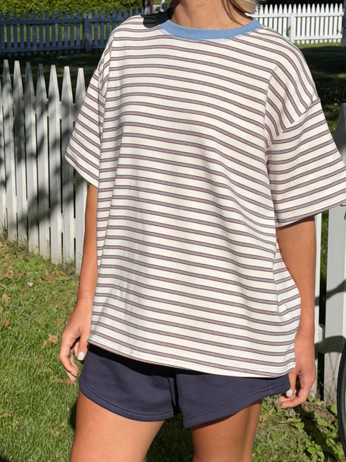 All American Tee // Freedom Stripe