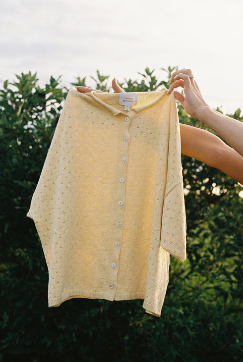 Prim Pointelle Cardi // Daisy