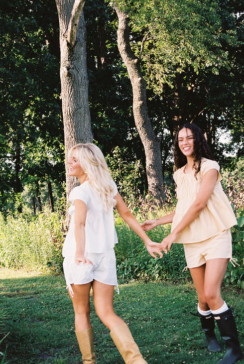 Whimsy Top // Honey