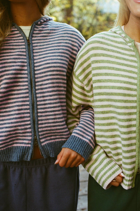 Club Cutie Zip-Up // Iris
