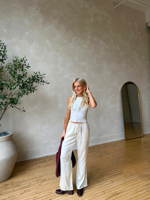 Rumor Has It Satin Pant