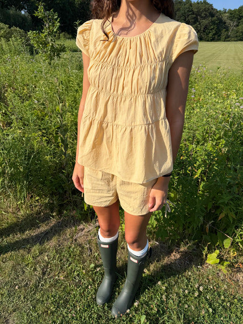 Whimsy Top // Honey