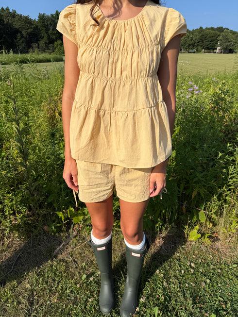 Whimsy Top // Honey