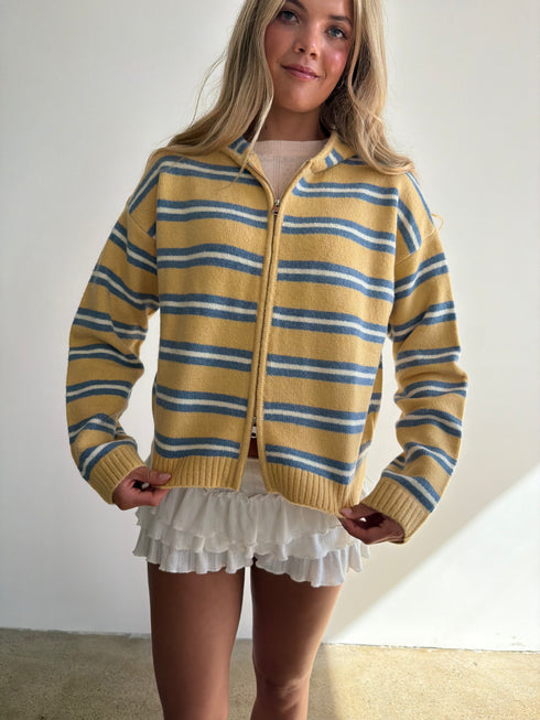 Club Cutie Zip-Up // Sunshine