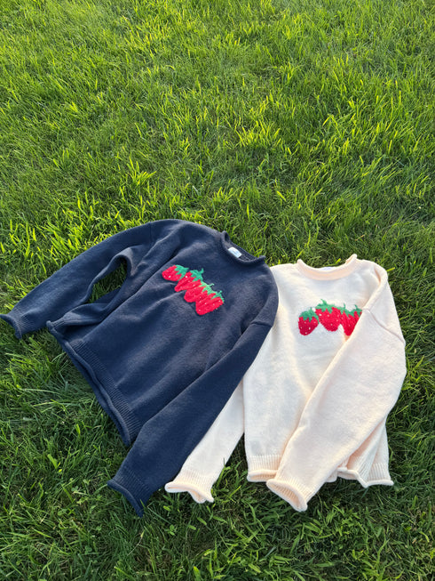 August Sweater // Navy *PREORDER 9/12*