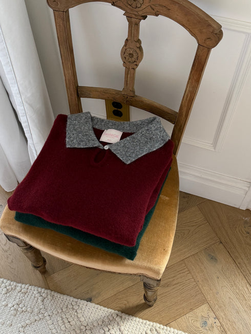 Classic Cutie Polo // Wine