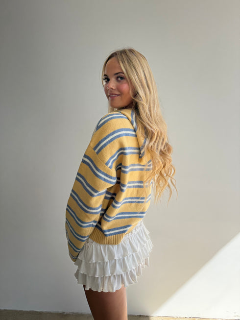 Club Cutie Zip-Up // Sunshine