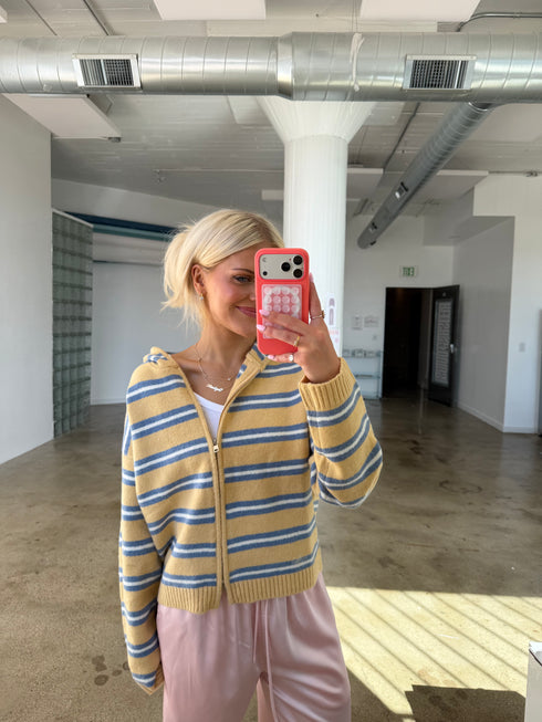 Club Cutie Zip-Up // Sunshine