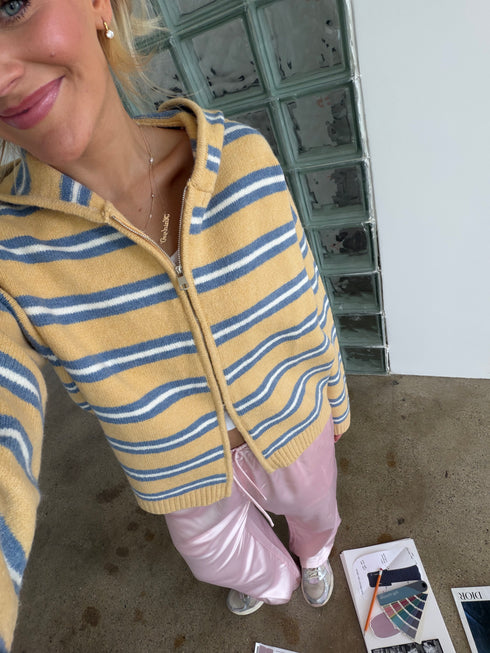 Club Cutie Zip-Up // Sunshine