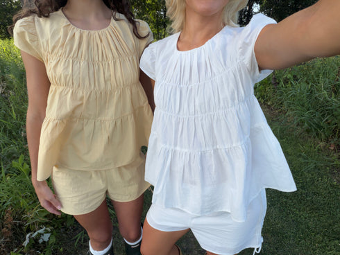Whimsy Top // White