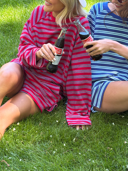 Poolside Short // Cherry *PREORDER 7/3*