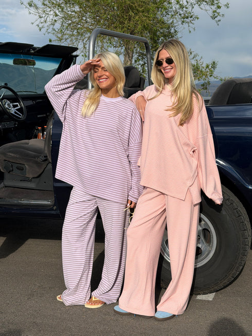 Road Trip Pullover // Candy Stripe