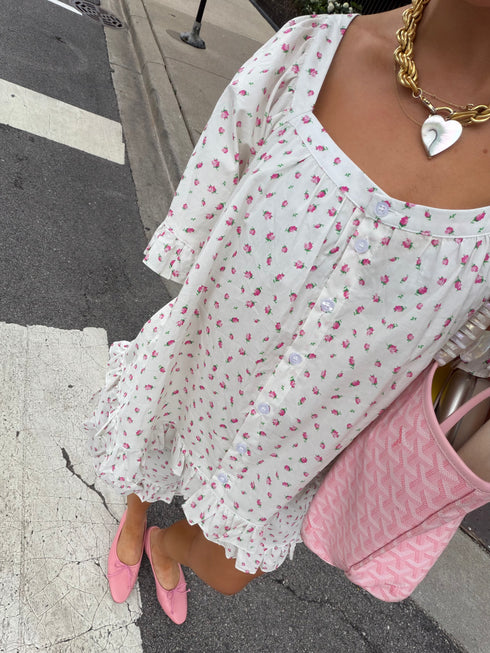 On Holiday Top // Peony