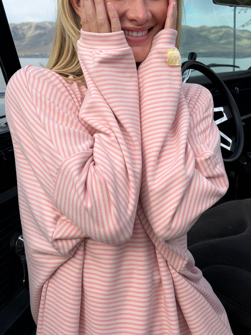 Road Trip Pullover // Candy Stripe