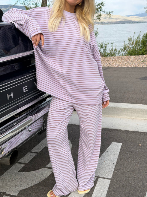 Road Trip Pant // Sunset Stripe