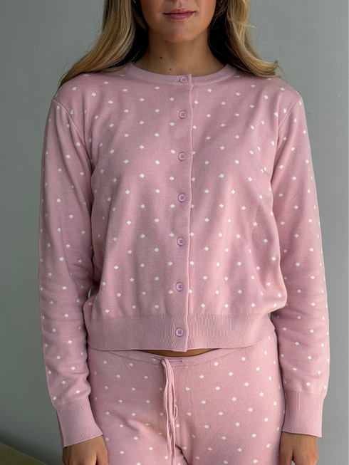 Kit Dottie Cardigan // Rosette
