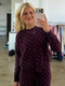 Kit Dottie Cardigan // Merlot
