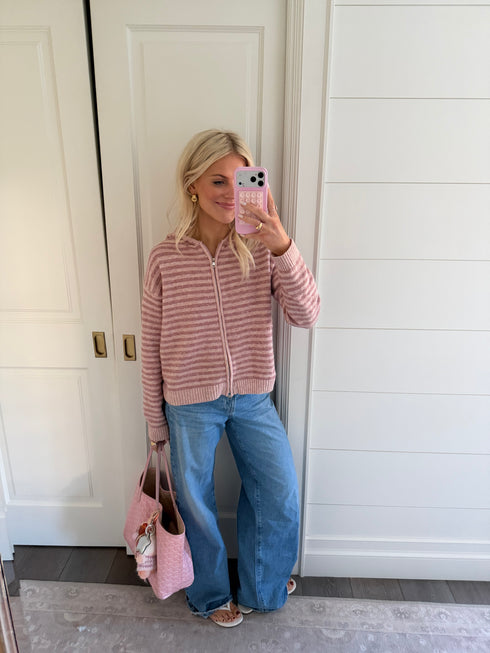 Club Cutie Zip-Up // Sunset