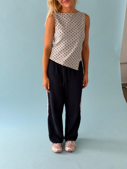 Dolly Tank // Grey Dottie