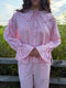 Bea Gingham Top // Peony