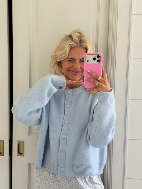 Honey Club Cardigan // Powder