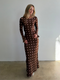Dream Girl Dress // Espresso Dot
