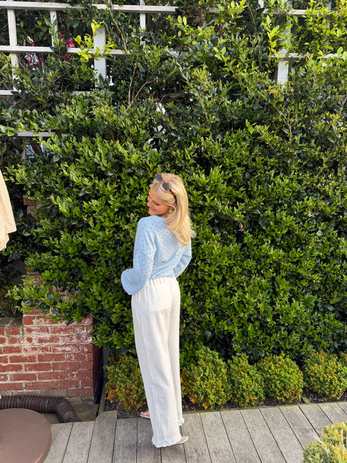 Everyday Pointelle Cutie // Sky