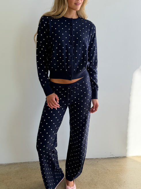 Kit Dottie Cardigan // Midnight