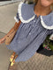 Cottage Dress // Navy Gingham