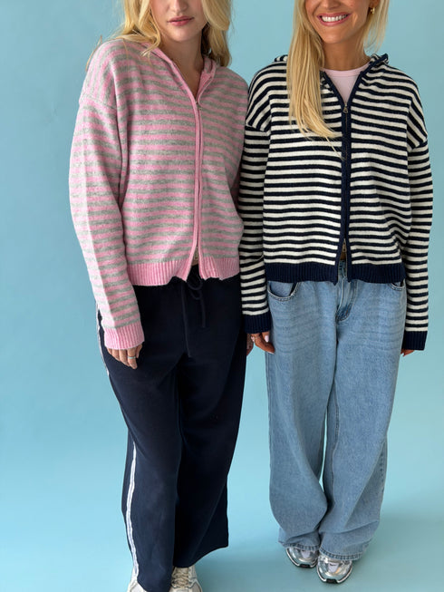 Club Cute Zip Up // Cloud Pink