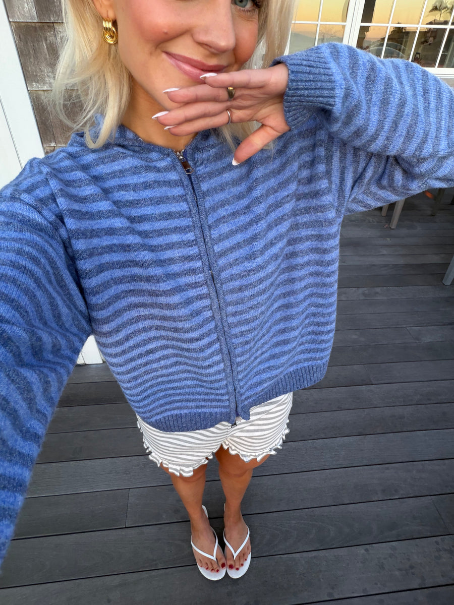 Club Cutie Zip-Up // Ocean – Coco McCall Shop