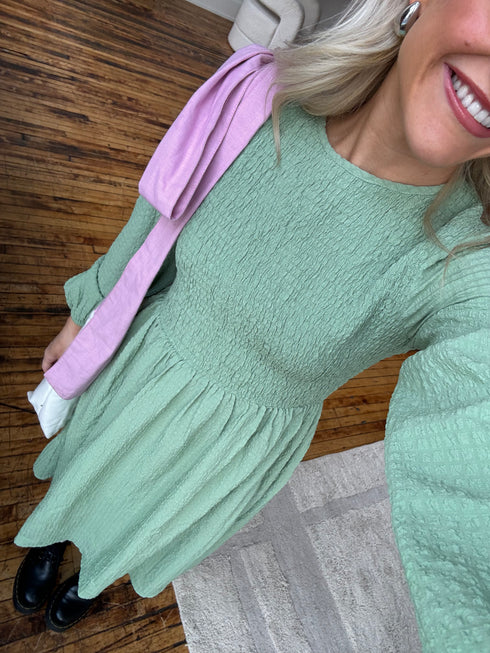 Buy Her Flowers Smocked Dress